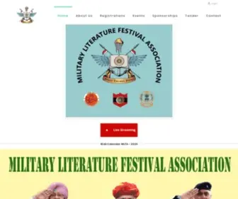 Militaryliteraturefestival.com(Military Literature Festival) Screenshot