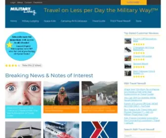 Militaryliving.com(Military Living) Screenshot