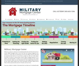 Militarymortgagecenter.com(Military Mortgage Center) Screenshot