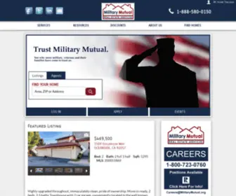 Militarymutual.org(Military Mutual) Screenshot