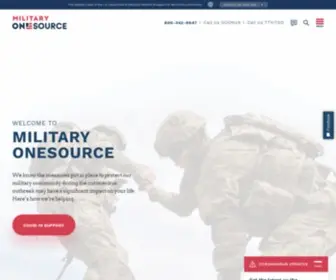 Militaryonesource.mil(Support for Military Personnel & Families) Screenshot