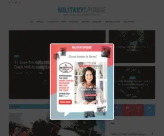 Militaryspouse.com(Military Spouse) Screenshot