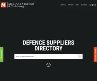 Militarysystems-Tech.com(Military Systems and Technology) Screenshot