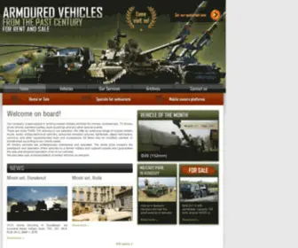 Militarytechnics.com(Military Technics) Screenshot