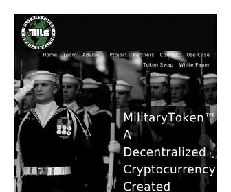 Militarytoken.io(MilitaryToken) Screenshot