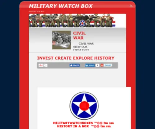 Militarywatchbox.com(Militarywatchbox) Screenshot