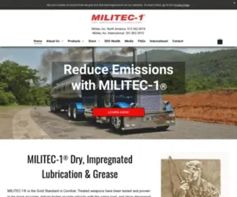 Militec-1.com(1 Lubricant) Screenshot