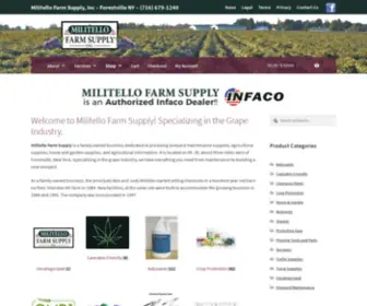 Militellofarmsupply.com(Militellofarmsupply) Screenshot