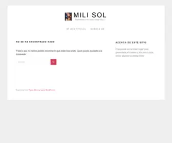 Militzasol.com(Mili) Screenshot