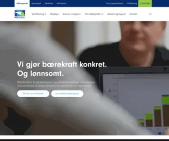Miljofyrtarn.no(Ledende i Norge gjennom 20 år) Screenshot