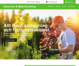 Miljoutveckling.com(Parked at Loopia) Screenshot