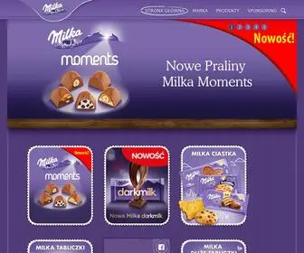 Milka.com.pl(STRONA G) Screenshot