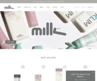 Milkandco.com.au(Milk and Co) Screenshot