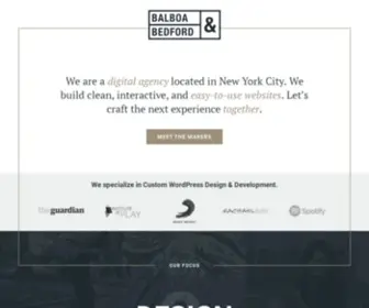 Milkandpixels.com(Balboa &amp; Bedford) Screenshot