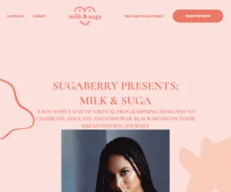 Milkandsuga.com(Milk&Suga) Screenshot