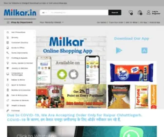 Milkar.in(Online Shopping India) Screenshot
