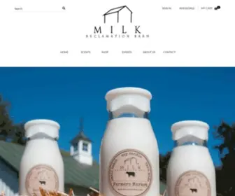 Milkbarncandles.com(Milkbarncandles) Screenshot