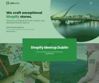 Milkbottlelabs.com(Ireland's Shopify Experts & Shopify Plus Builders) Screenshot