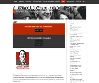 Milkfoundation.org(Milk) Screenshot