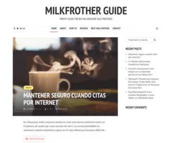 Milkfrotherguide.com(MilkFrother Guide) Screenshot