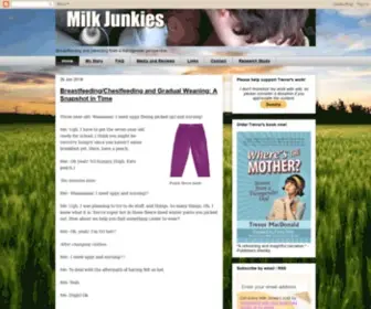 Milkjunkies.net(Milk Junkies) Screenshot