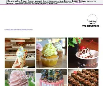 Milkncakeco.com(Desserts) Screenshot