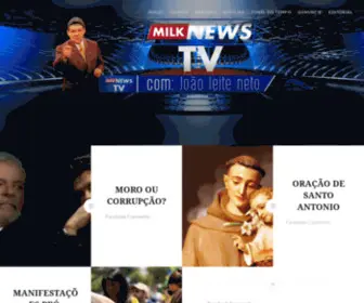 Milknewstv.com.br(MILK NEWS TV) Screenshot