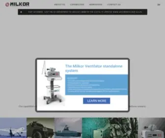 Milkor.com(MILKOR) Screenshot