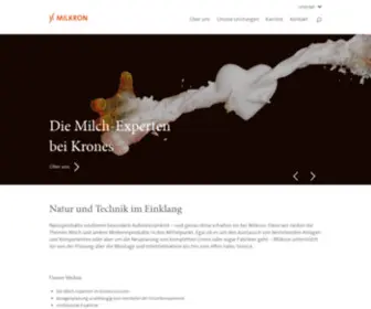 Milkron.com(Milkron GmbH) Screenshot