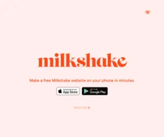 Milkshake.app(Milkshake App) Screenshot