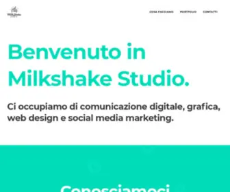 Milkshakestudio.it(Milkshake Studio) Screenshot