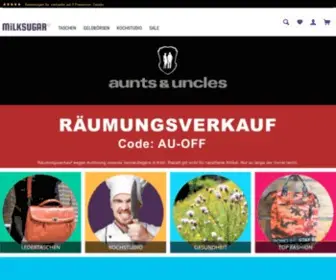 Milksugar.de(Wir haben deine Tasche. Aunts and Uncles) Screenshot
