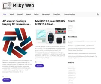 Milky-Web.net(Milky Web) Screenshot