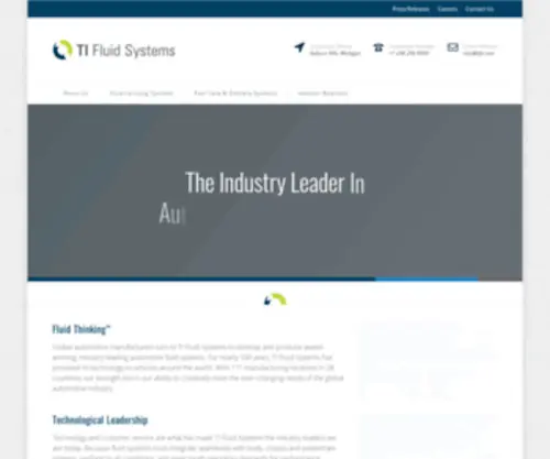 Mill-IND.com(TI Fluid Systems) Screenshot