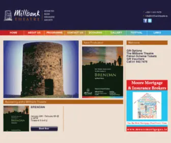 Millbanktheatre.com(The Millbank Theatre) Screenshot