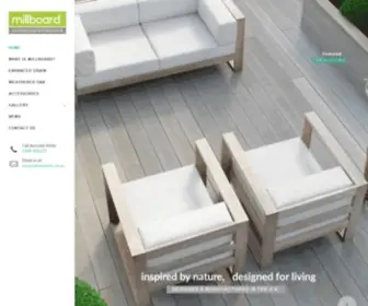 Millboarddeck.com.au(Timber-Free & Plastic Free Millboard Composite Decking Solutions) Screenshot