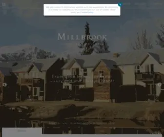 Millbrook.co.nz(Luxury Hotel Queenstown) Screenshot