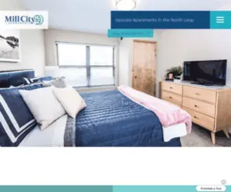 Millcity-APTS.com(Apartments in North Loop Minneapolis) Screenshot