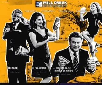 Millcreekent.com(Mill Creek Entertainment) Screenshot