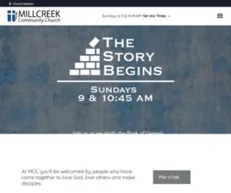Millcreek.org(Millcreek Community Church) Screenshot
