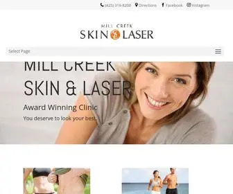 Millcreekskinlaser.com(CoolSculpting, CoolTone, Botox, Hair Removal, Skin Care) Screenshot