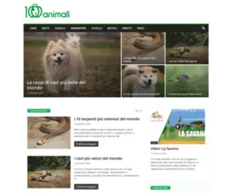 Mille-Animali.com(Mille Animali) Screenshot