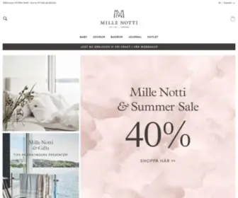 Mille-Notti.com(MILLE NOTTI) Screenshot