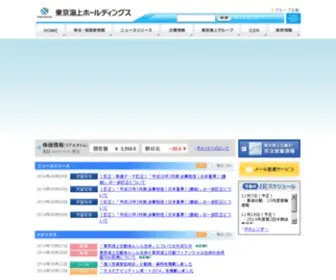 Millea.co.jp(持株会社) Screenshot