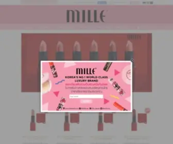 Millebeaute.com(มิลเล่) Screenshot