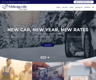 Milledgevillebank.com(Milledgeville State Bank) Screenshot