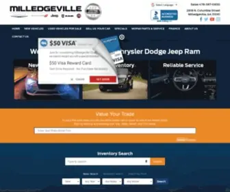 MilledgevilleCDJR.net(MilledgevilleCDJR) Screenshot