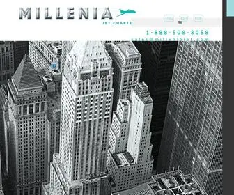 Milleniajet.com(Millenia) Screenshot