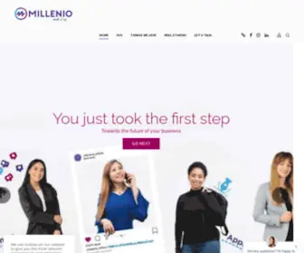 Millenio.io(Home Millenio) Screenshot