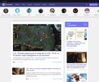 Millenium.gg(Toda la actualidad eSport y videojuegos multijugador) Screenshot